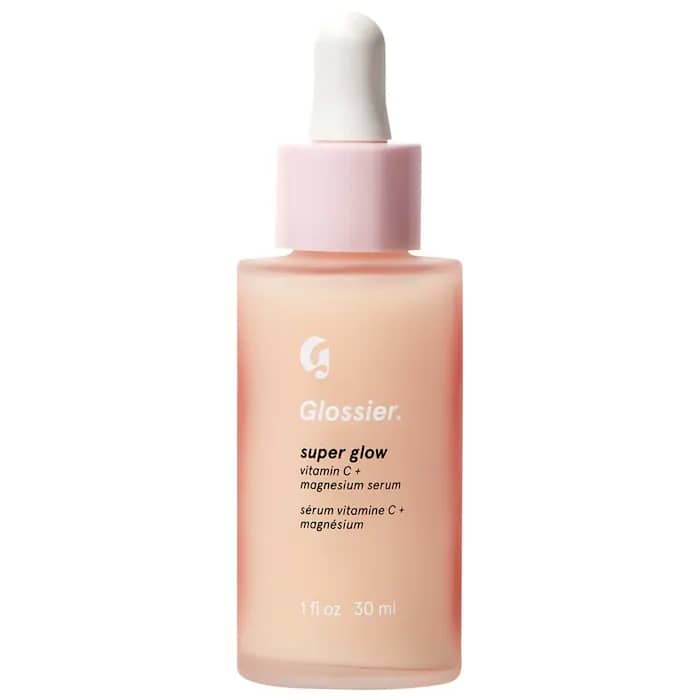 سرم ویتامین سی و منیزیم گلوسیرGlossier Super Glow Vitamin C + Magnesium Serum