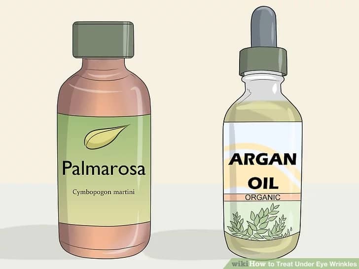 استفاده از روغن آرگان در زیر چشم