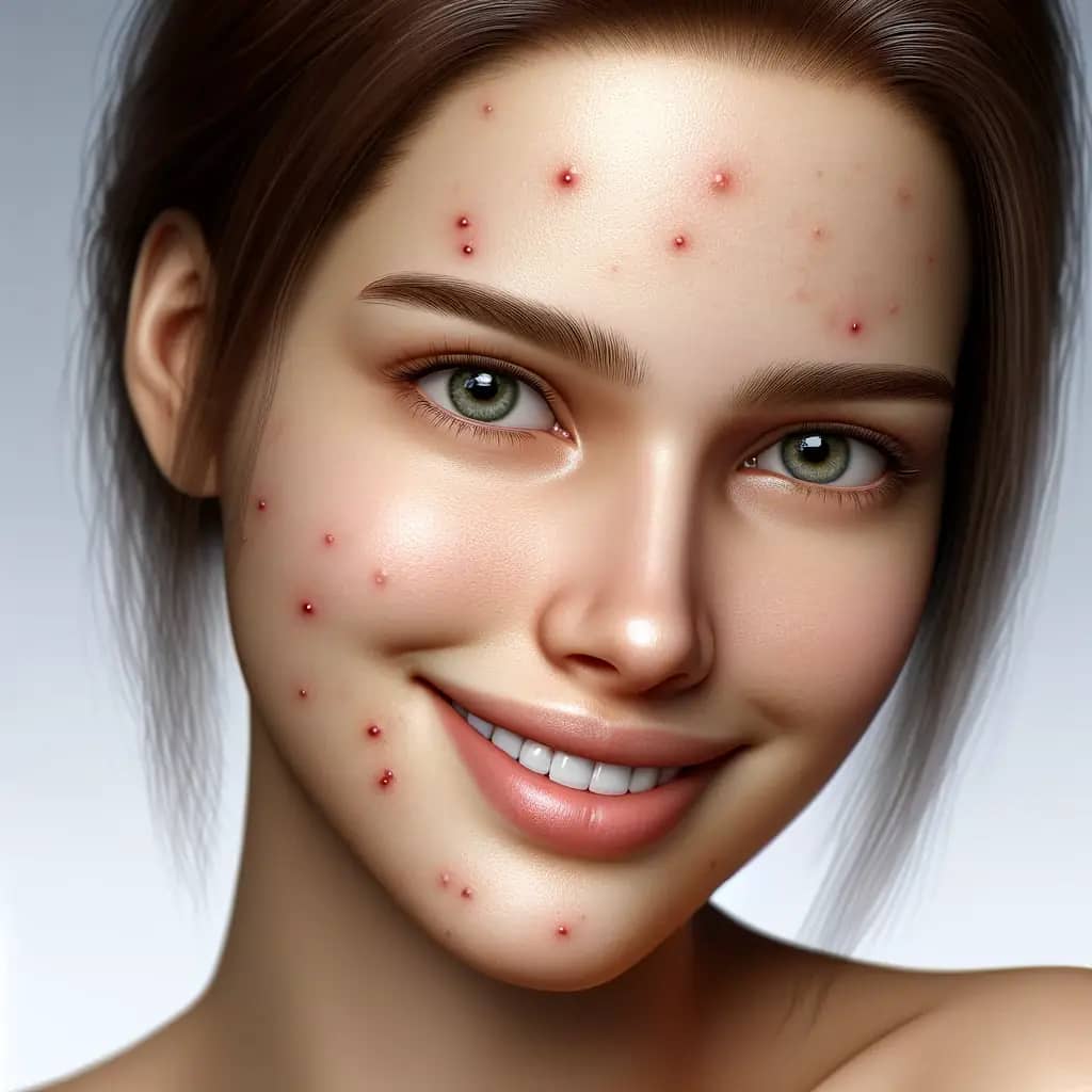 از بین بردن جوش صورت یا آکنه
